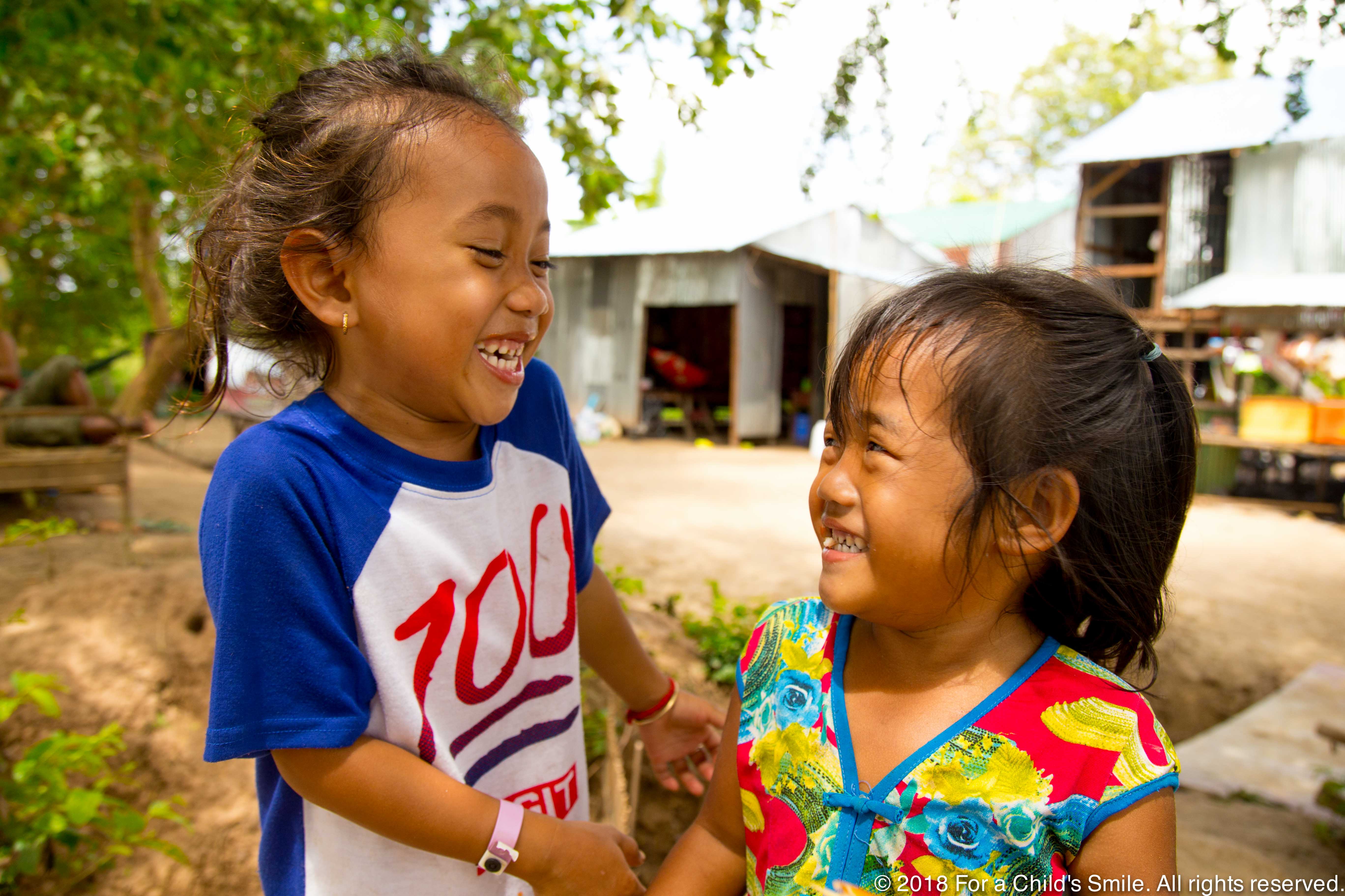 Des sourires heureux pour une maison heureuse !