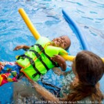 Grâce au projet Specials, Kuma est allé à la piscine pour la première fois.