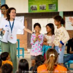 Après chaque activité, du temps était donné aux enfants pour qu'ils puissent dire ce qu'ils en ont pensé et appris.