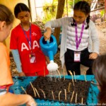 Les pensionnaires ont été très motivés à l'idée de contribuer à la réalisation de ce projet.