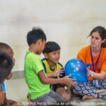 When they wanted to share about their personal lives, the kids could get the speech balloon so that everyone knows it was their turn to talk.