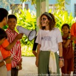 Even on Pirates' day, children are invited to share their thoughts and feedbacks with others.