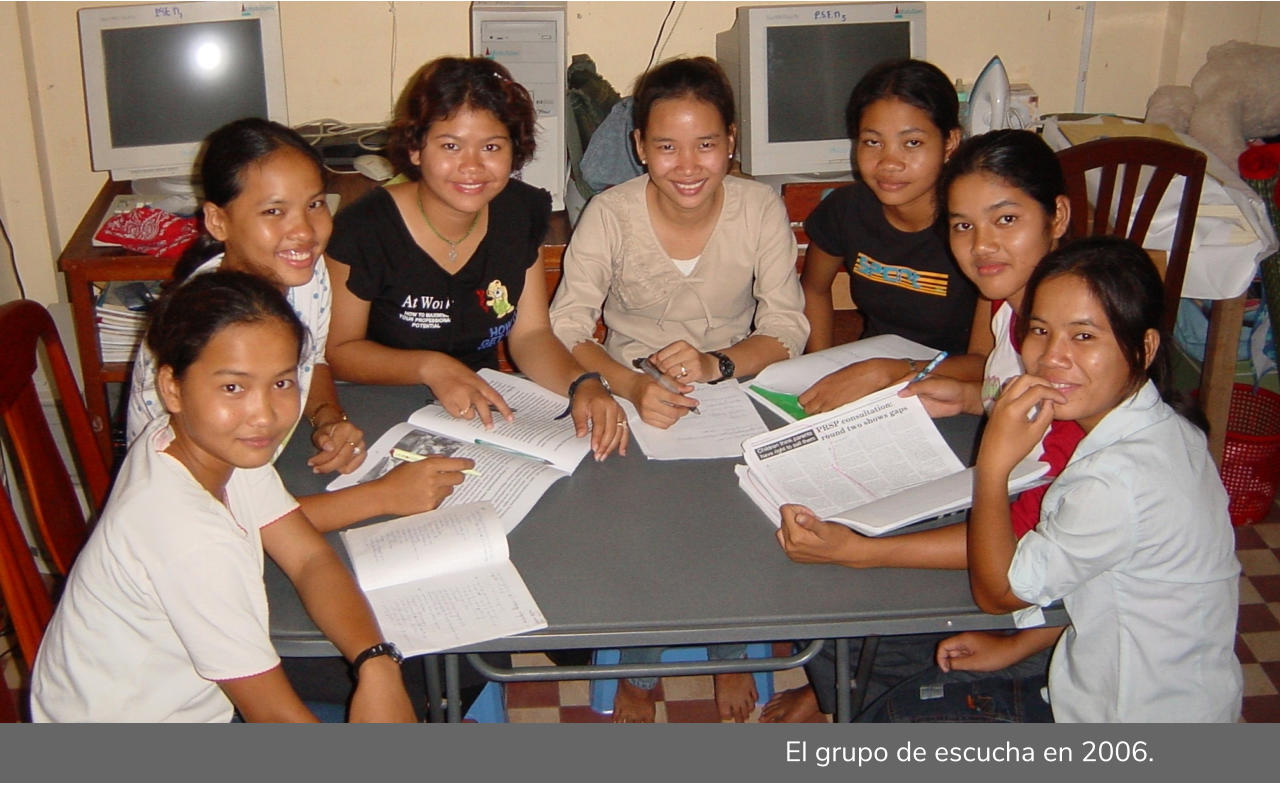 El grupo de escucha en 2006.